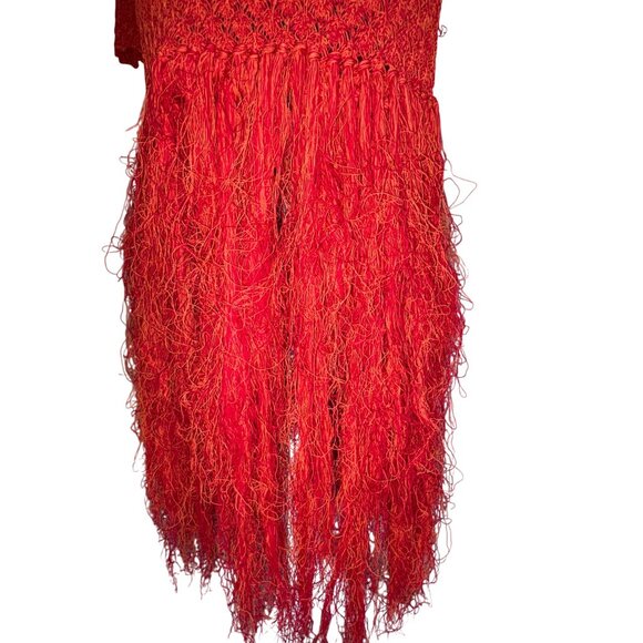 DEVON WINDSOR Red Long Sleeve Dress - Picture 7 of 15